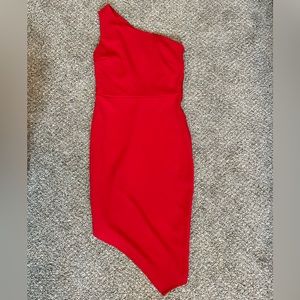 One shoulder Wedding Guest Dress